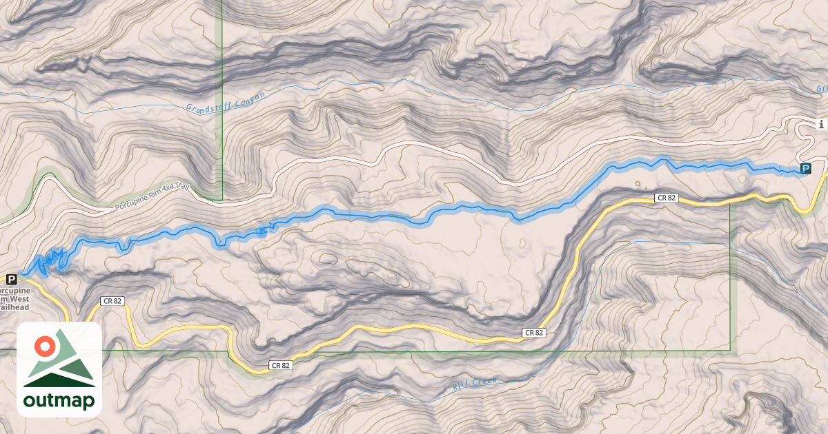 Map of Hawk's Glide