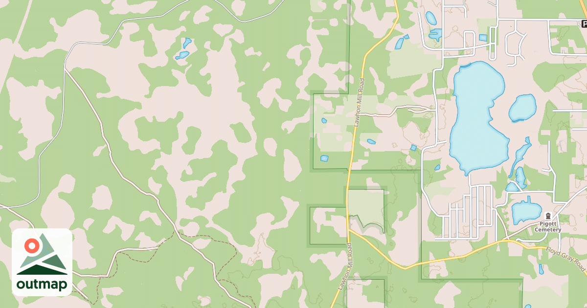 Map of USFS National Forest System Roads {4EDA462C-1917-4E4B-BC5D-82537331C1CF}