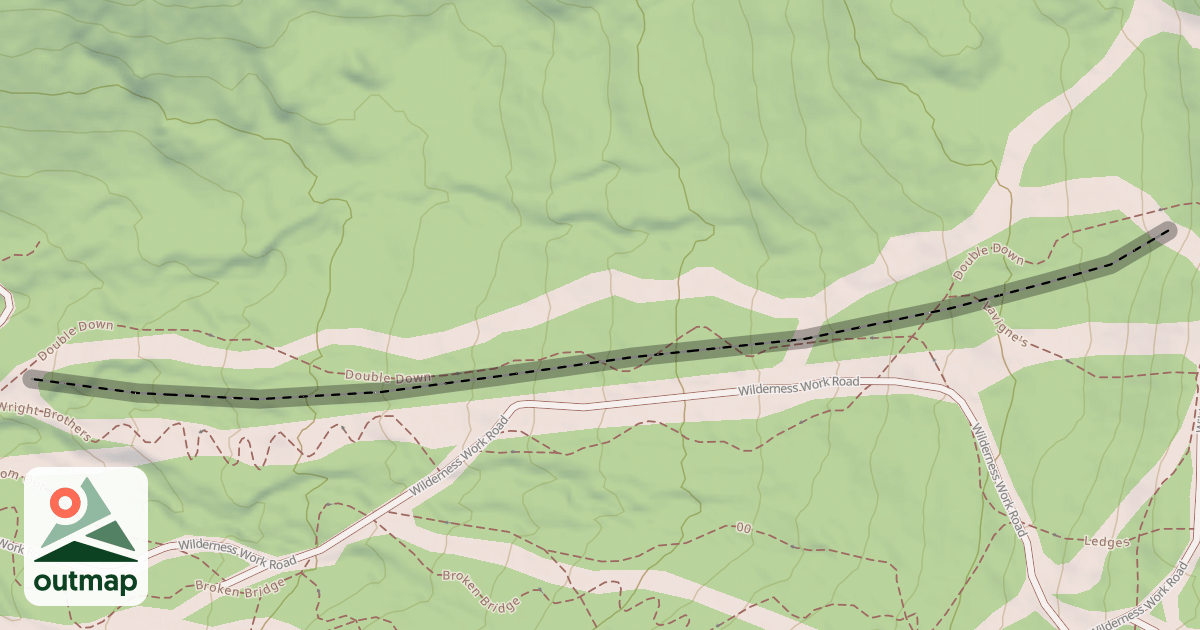 Map of Wilderness Woods