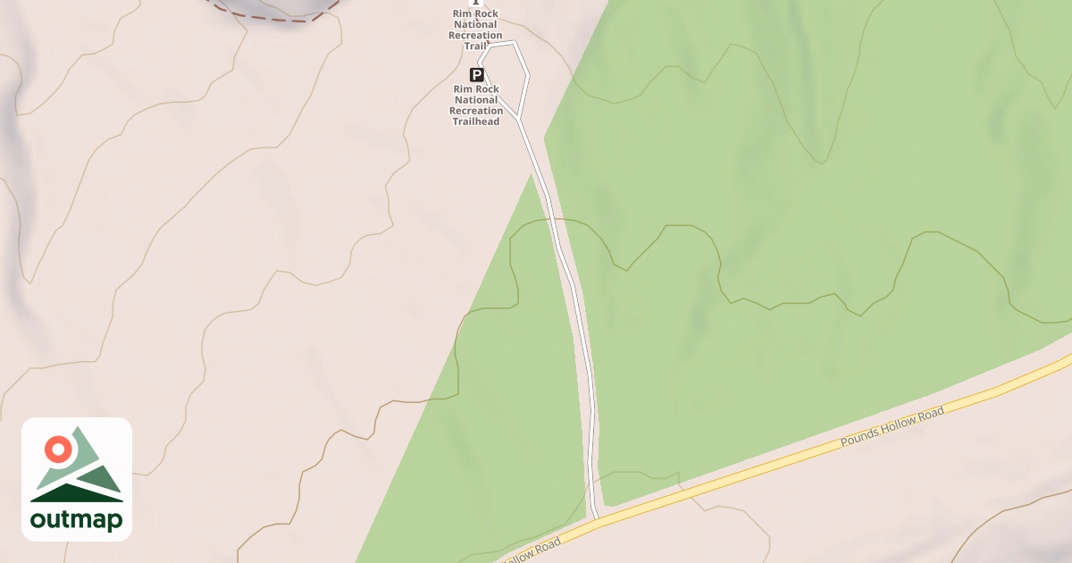Map of INDIAN WALL REC RD