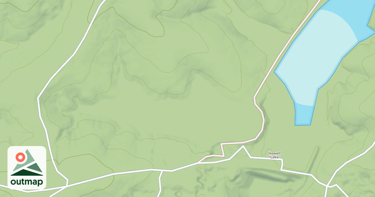 Map of ISHMAEL BRANCH