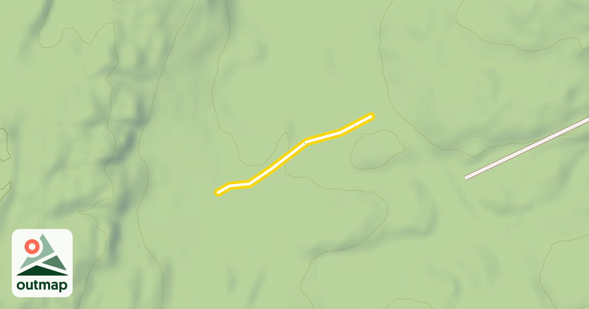Map of #1 Weber Trail Upper