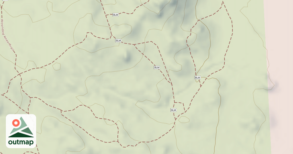 Map of BLM National GTLF Public Motorized Trails 14993251-e49c-4b6d-a1bb-cf1a859a325b