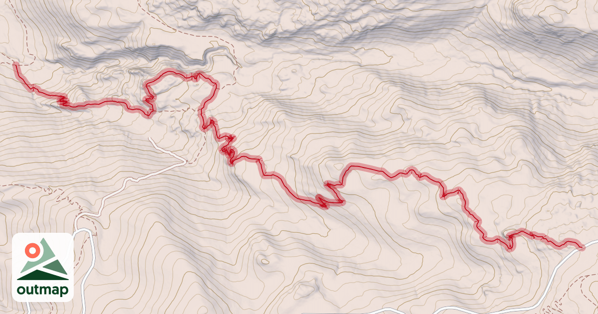 Map of Grouse Trail
