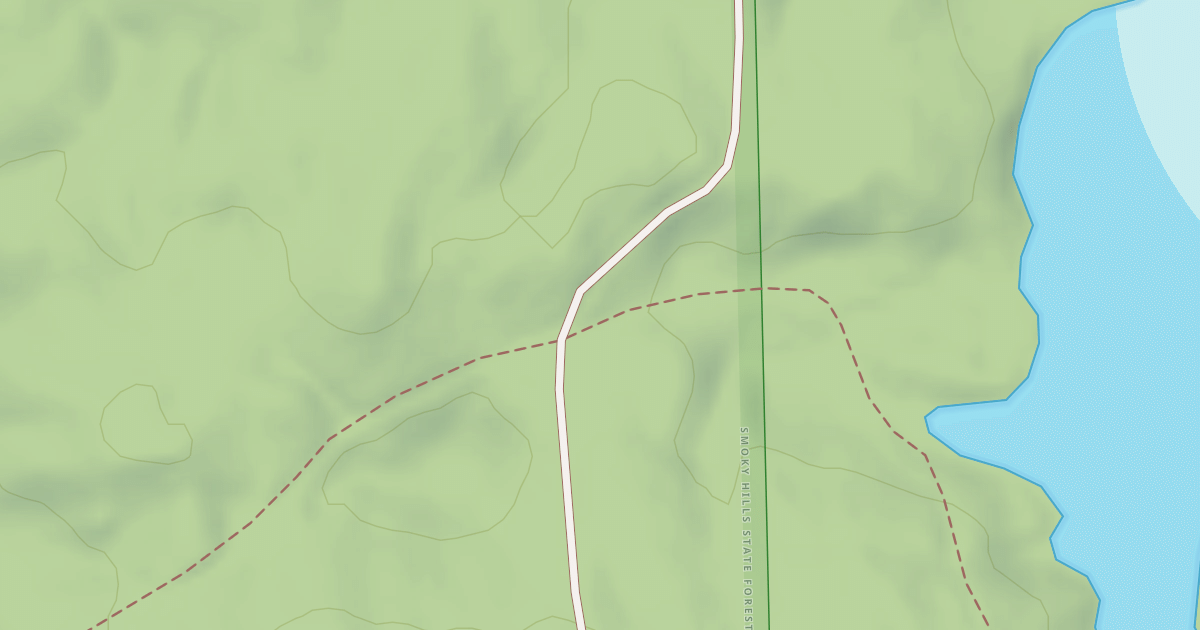 Map preview of Smoky Hills