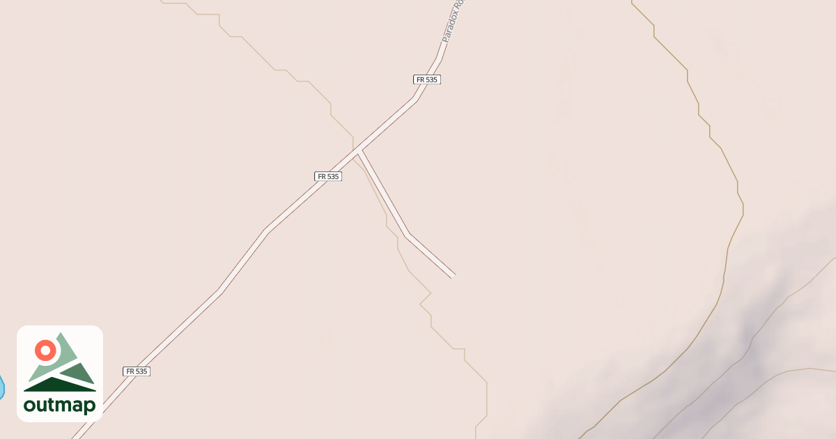Map of USFS Motor Vehicle Use Map Roads {C8732D0D-876E-40F0-8CC0-9C8A4A5EC50C}