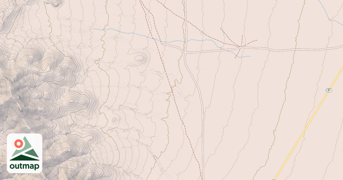 Map of Continental Divide National Scenic Trail