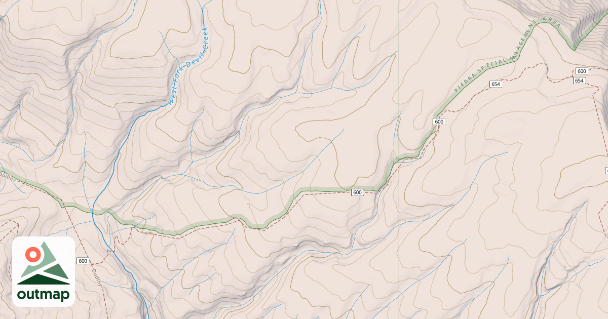 Map of Devil Mountain