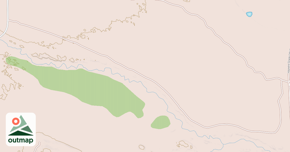 Map of CHERRY PLAINS SPUR B