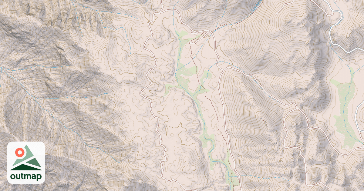 Map of CANNELL MEADOW
