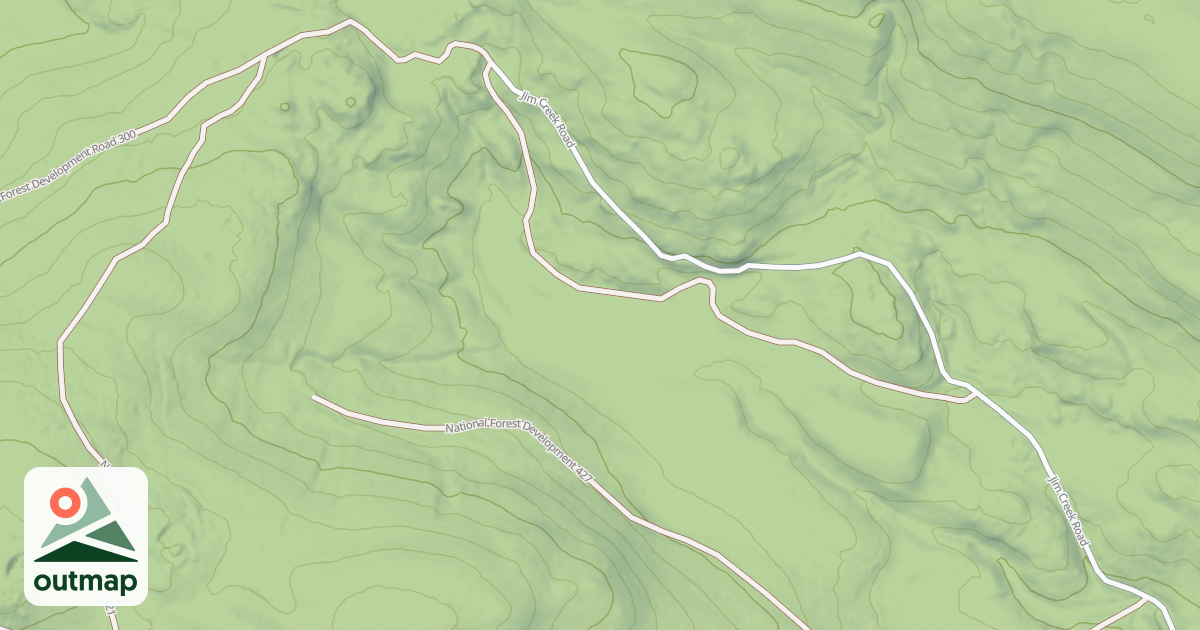Map of JIM CREEK MINE