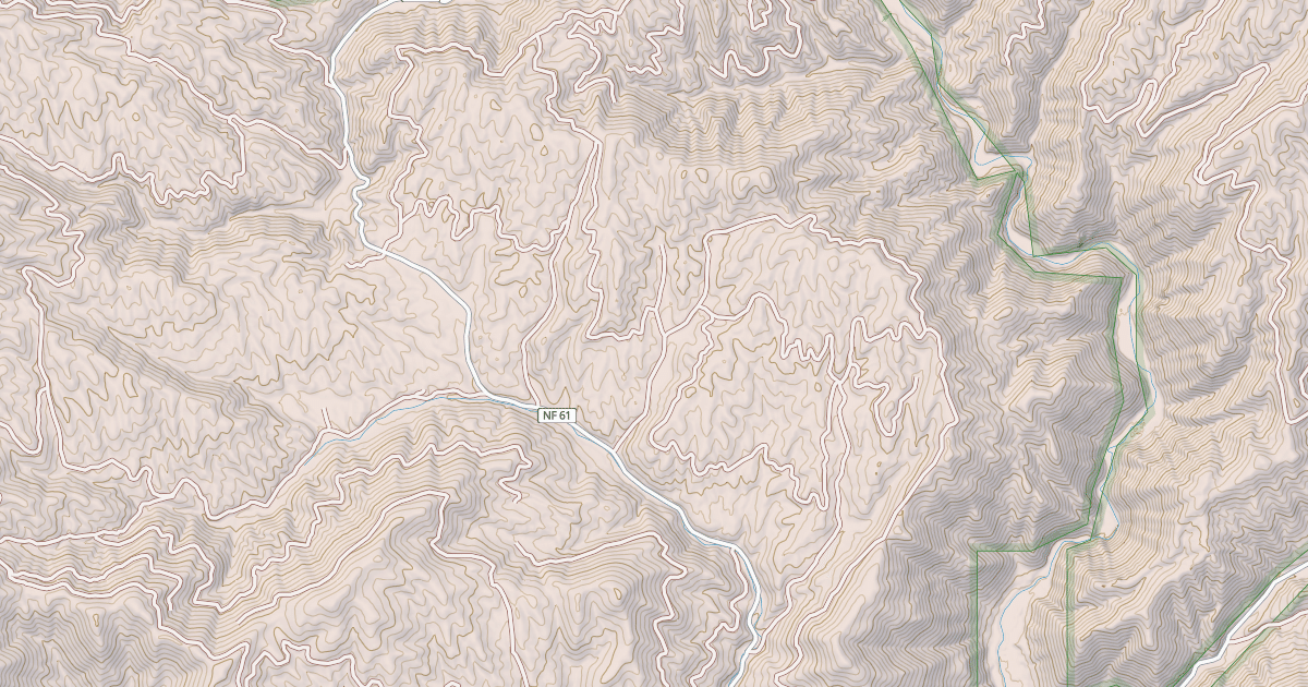 Map preview of NORTH FORK LINCOLN CREEK
