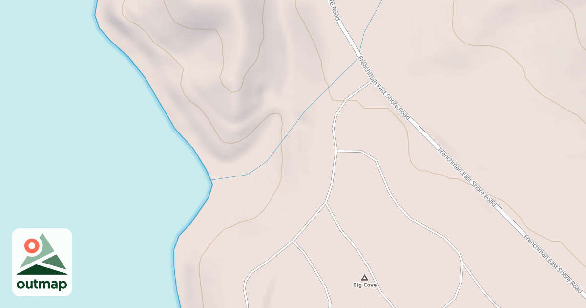 Map of BIG COVE ENABLER TRAIL