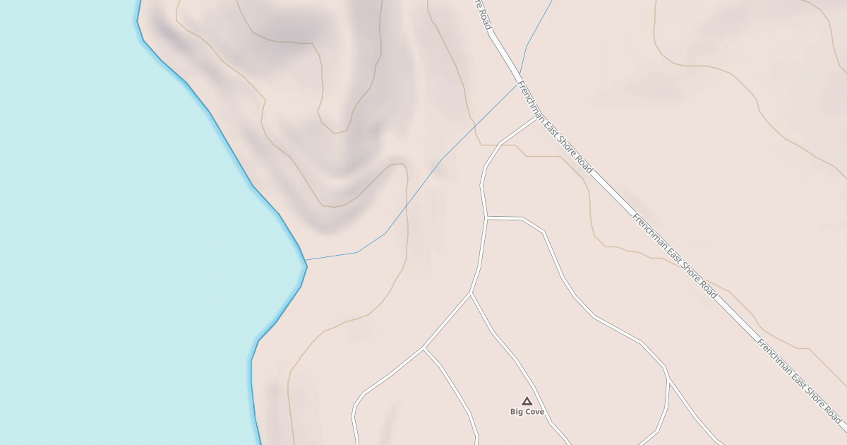 Map preview of BIG COVE ENABLER TRAIL