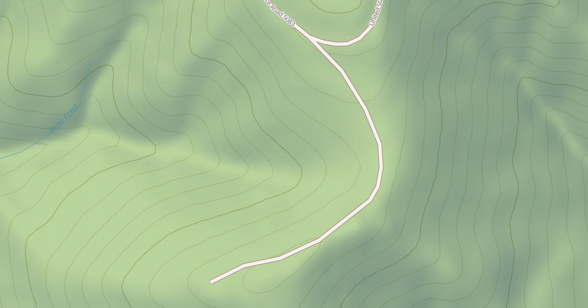 Map preview of USFS Motor Vehicle Use Map Roads {C2CDAF5D-5241-4662-9D30-A4651722FFB6}