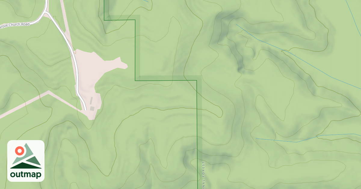 Map of PRYOR LOOP
