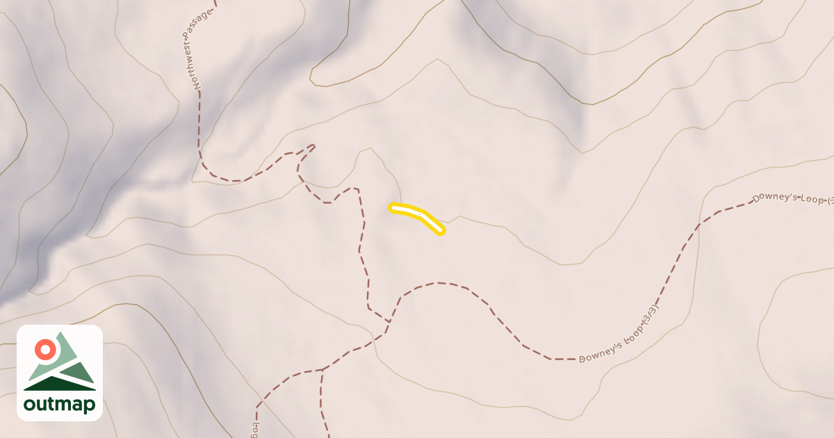Map of Montagne's Meander