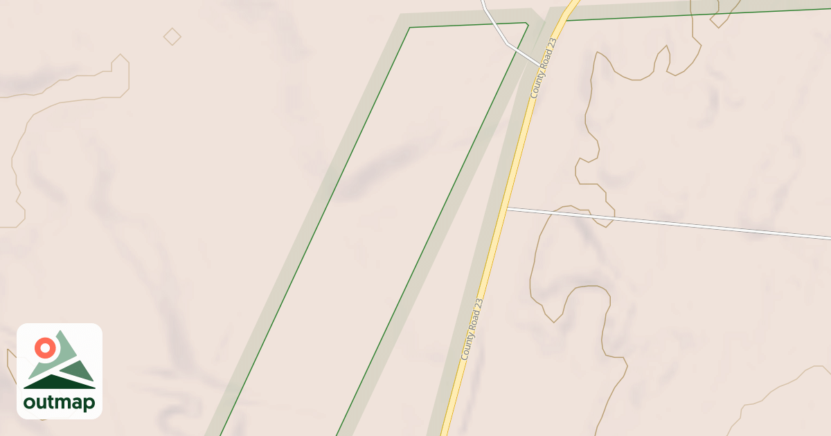 Map of Snowmobile Trail