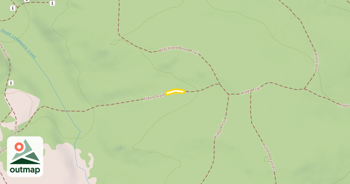 Map of Alder Trail