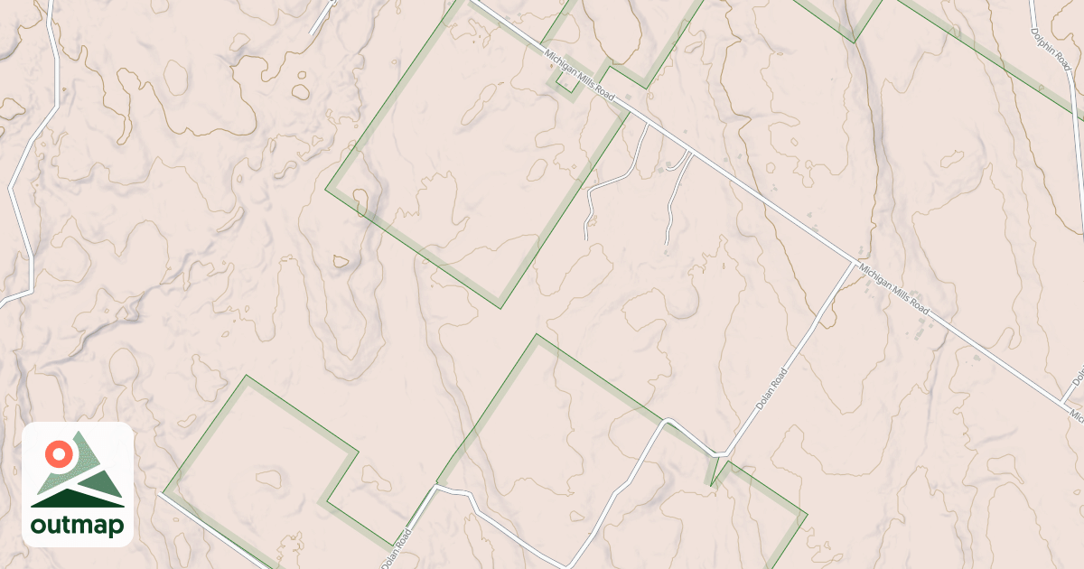 Map of Dolan-Market Trail