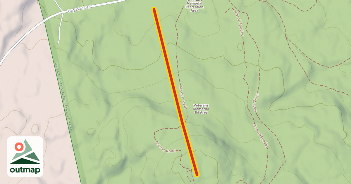 Map of T-Bar