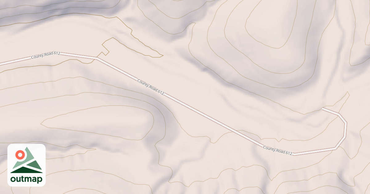 Map of CANEY BRANCH