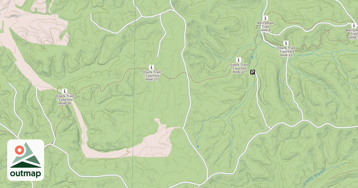 Map of CHRISTY MINE