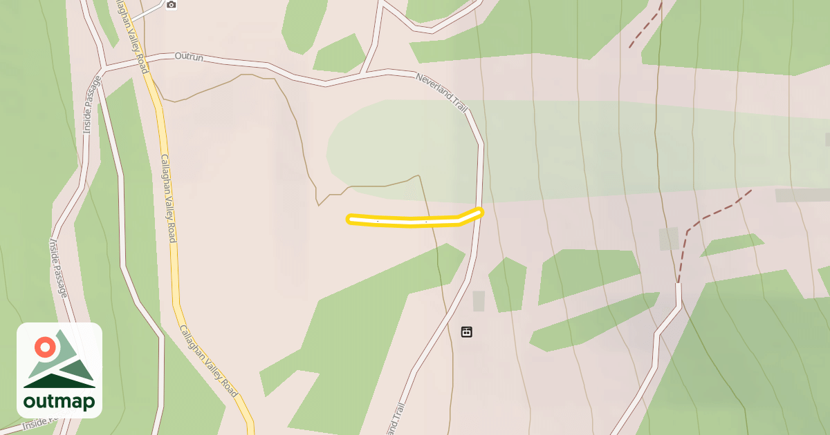 Map of Neverland Trail