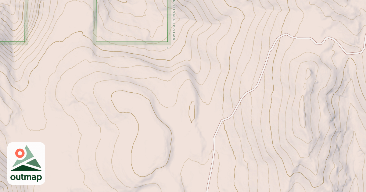 Map of JACK CREEK