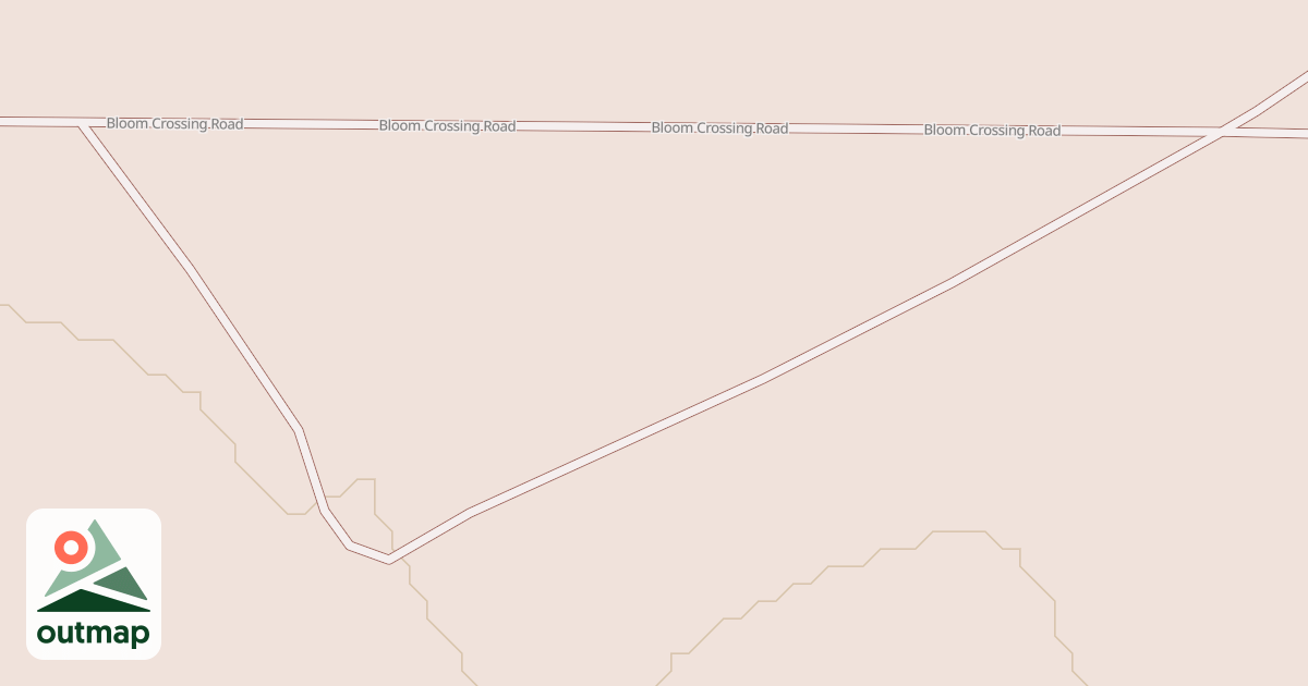 Map of DRY BLUFF B