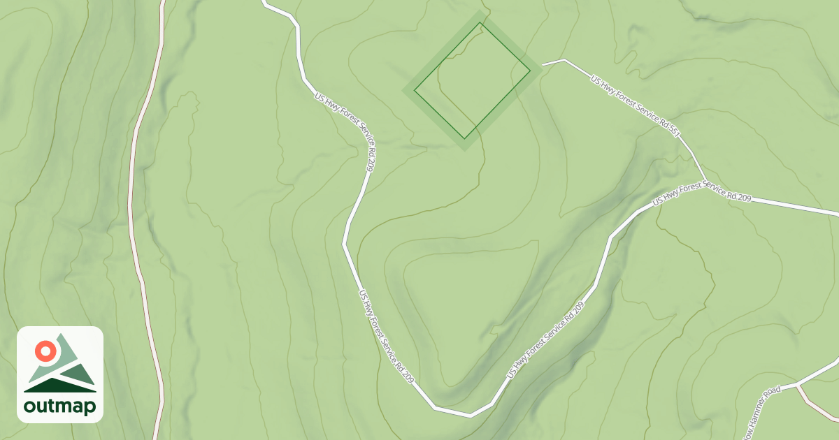 Map of ALPINE WAY
