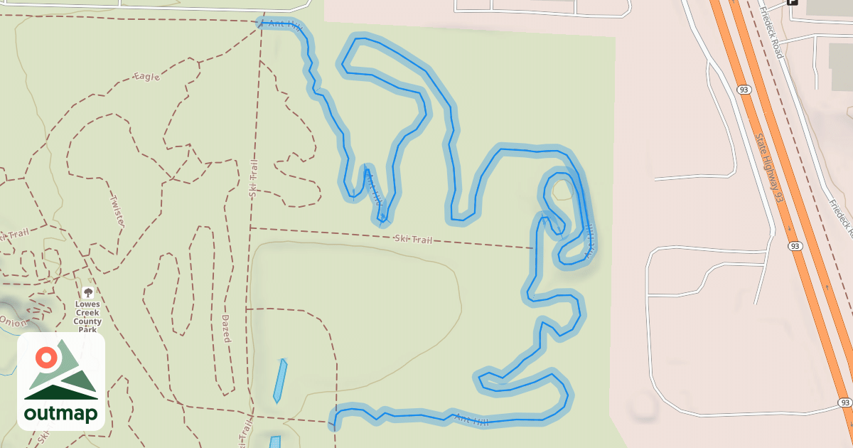 Map of Ant Hill