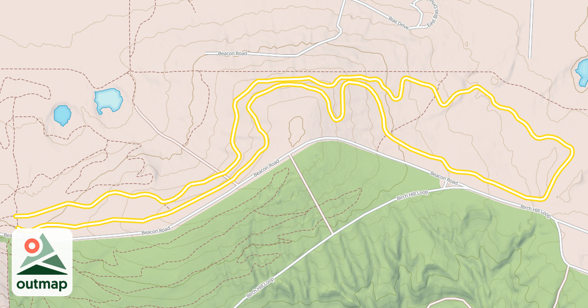 Map of White Bear Loop