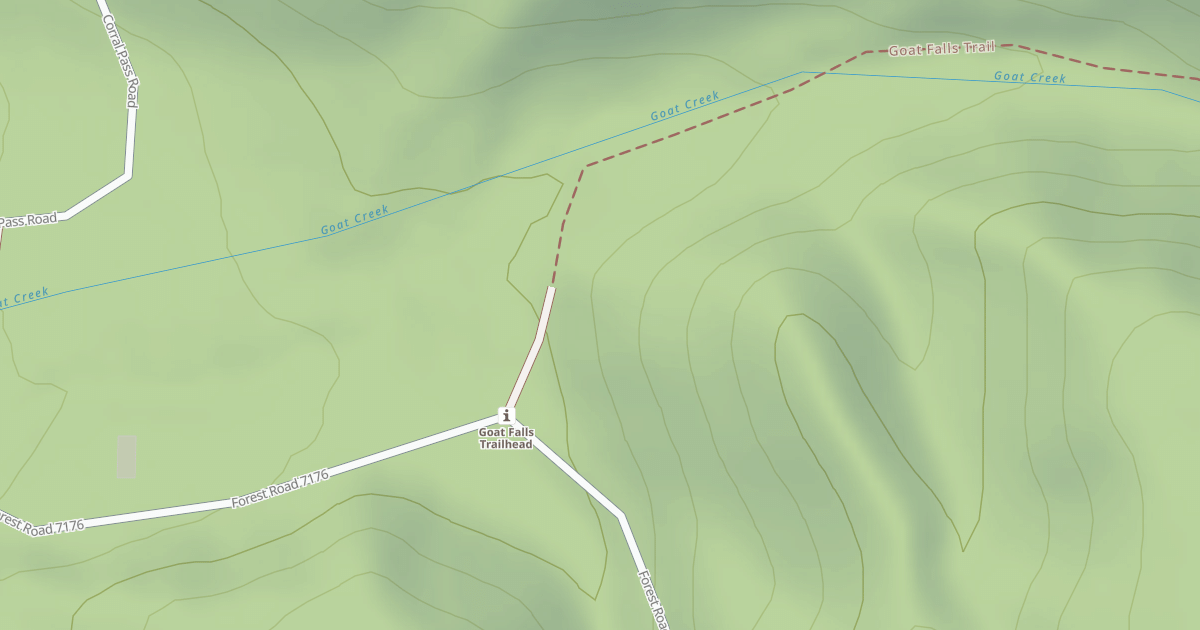 Map preview of TRAILHEAD ACCESS