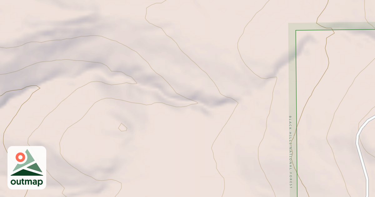 Map of ELK MOUNTAIN BR 2F