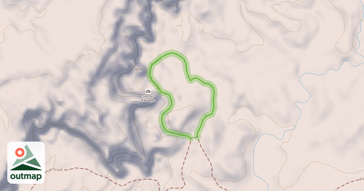 Map of The secret Passage