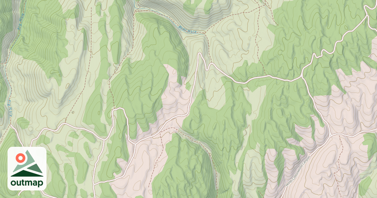 Map of PIG HOLE SPRINGS