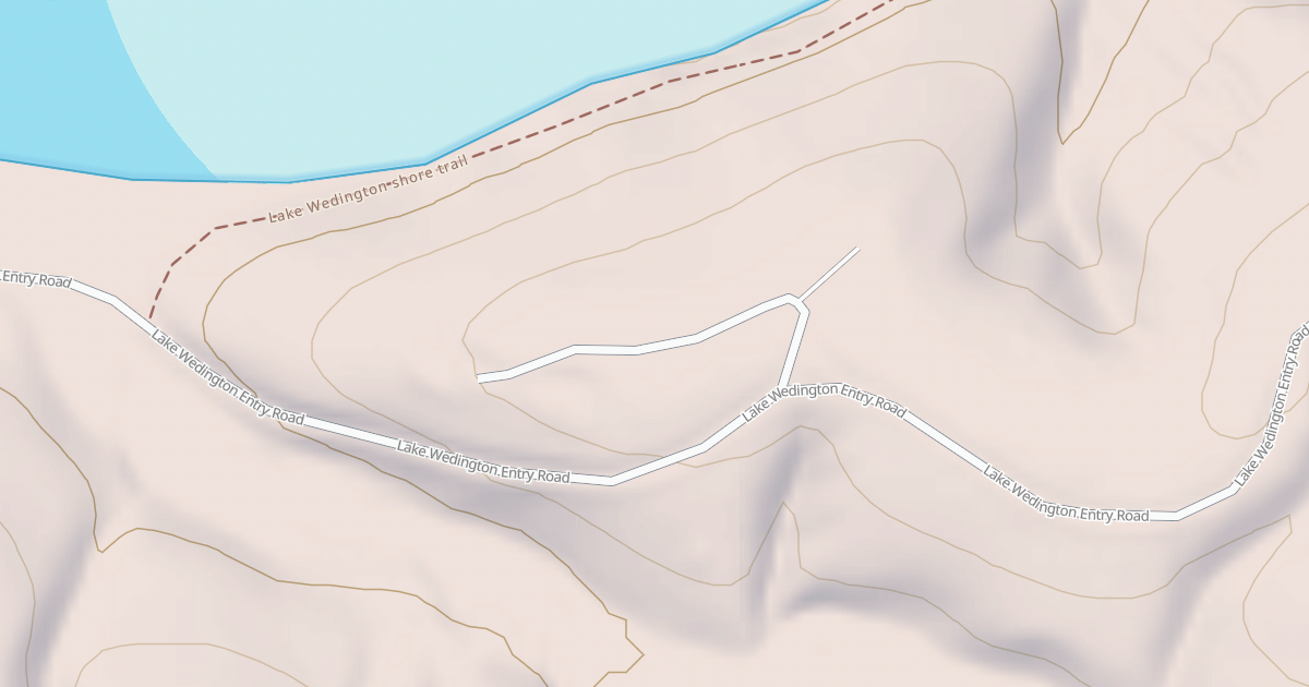 Map preview of WEDINGTON CABINS 1 TO 5