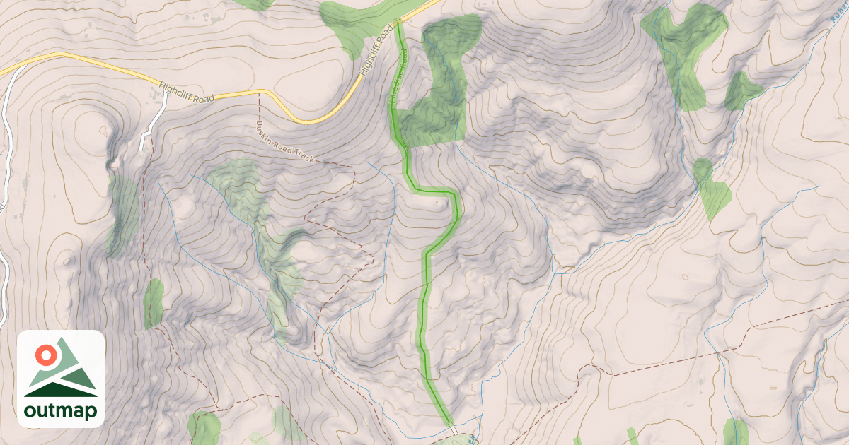 Map of Paradise Road