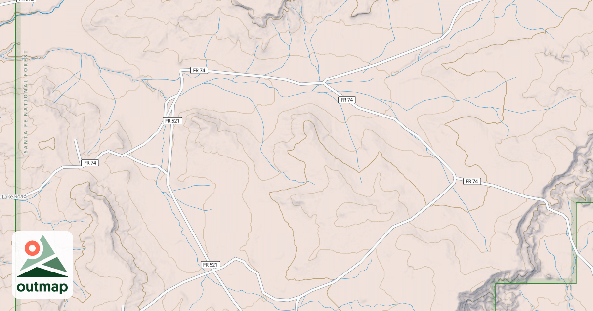 Map of SALAZAR LAKE