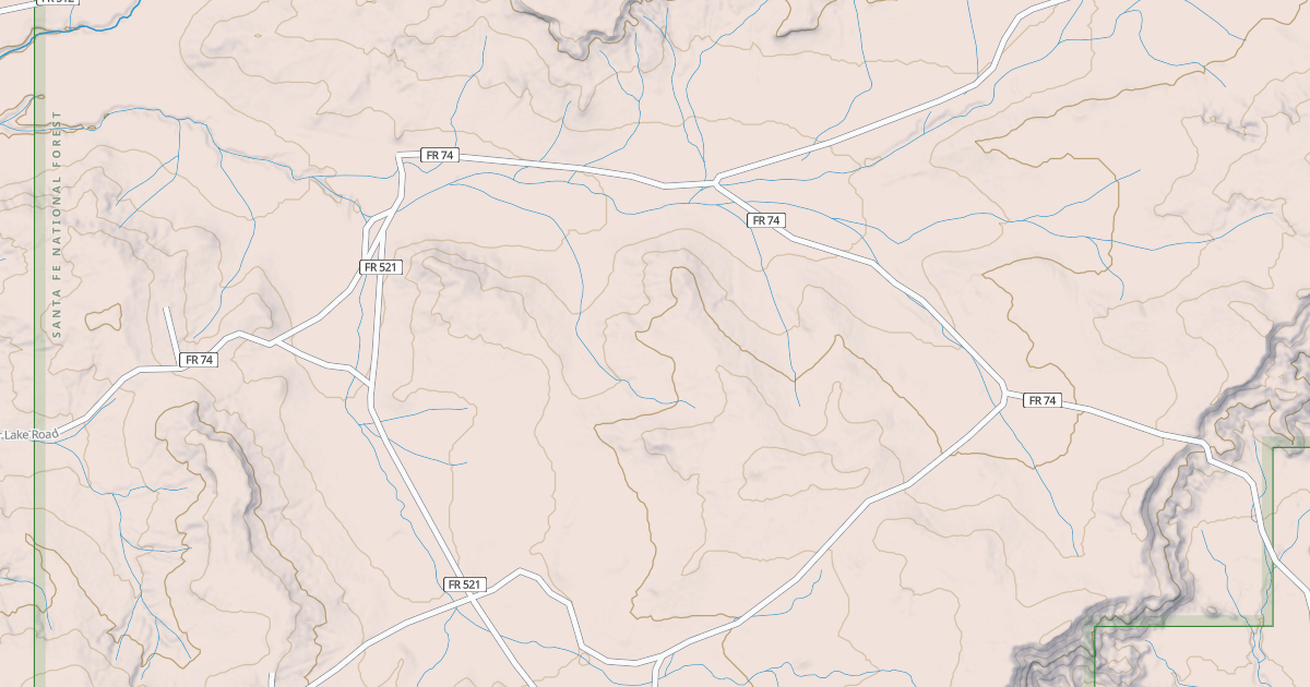 Map preview of SALAZAR LAKE