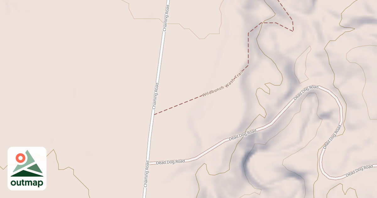 Map of Wildbunch Wash