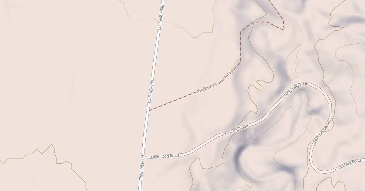 Map preview of Wildbunch Wash