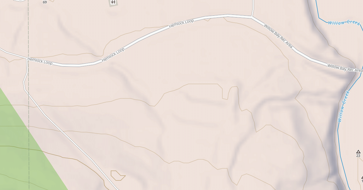 Map preview of WILLOW BAY - BA