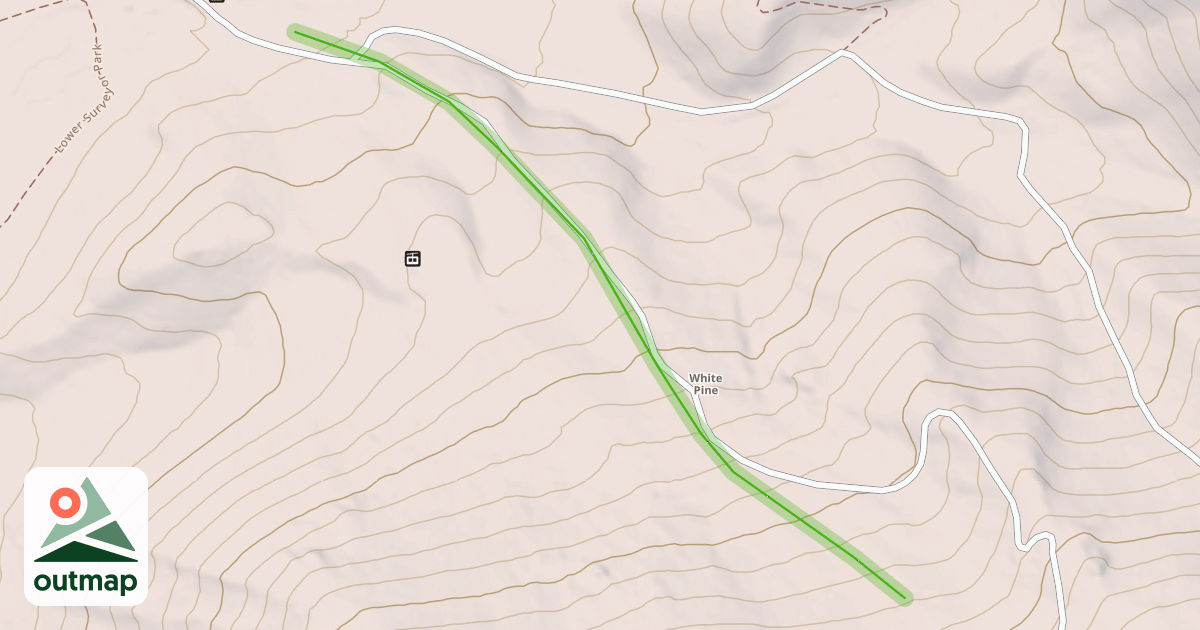 Map of Bonneville