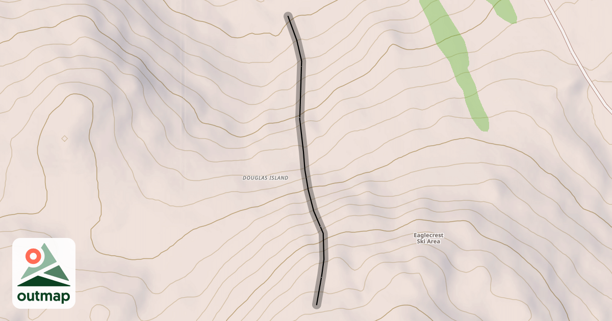 Map of Spruce Chutes