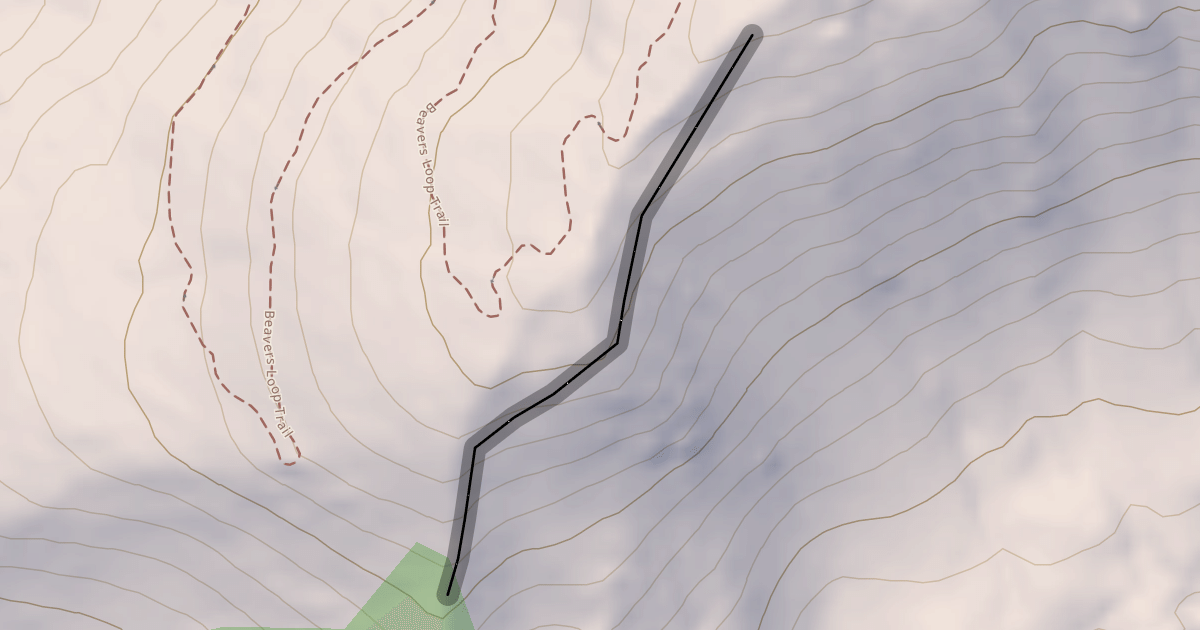Map preview of Elephant's Trunk