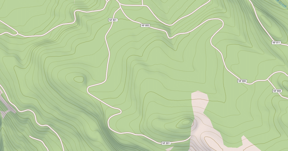 Map preview of BUCKHORN - BENCHMARK TS