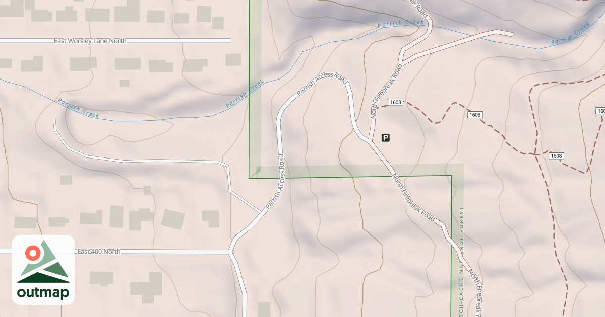 Map of PARRISH ACCESS