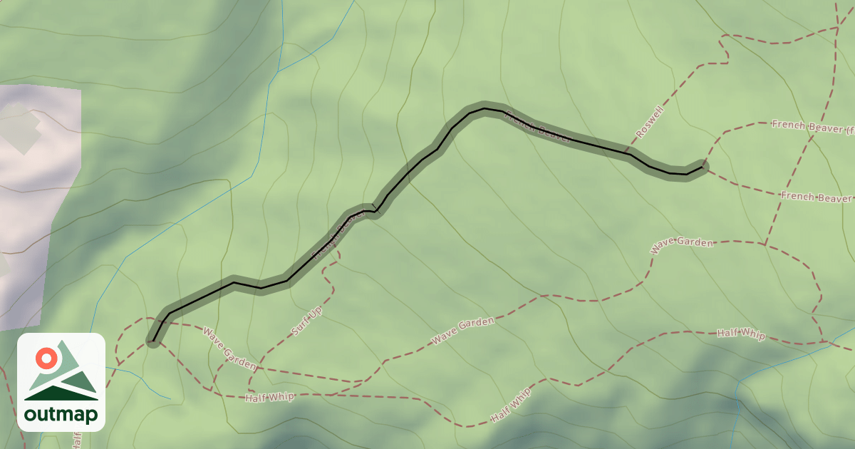 Map of French Beaver